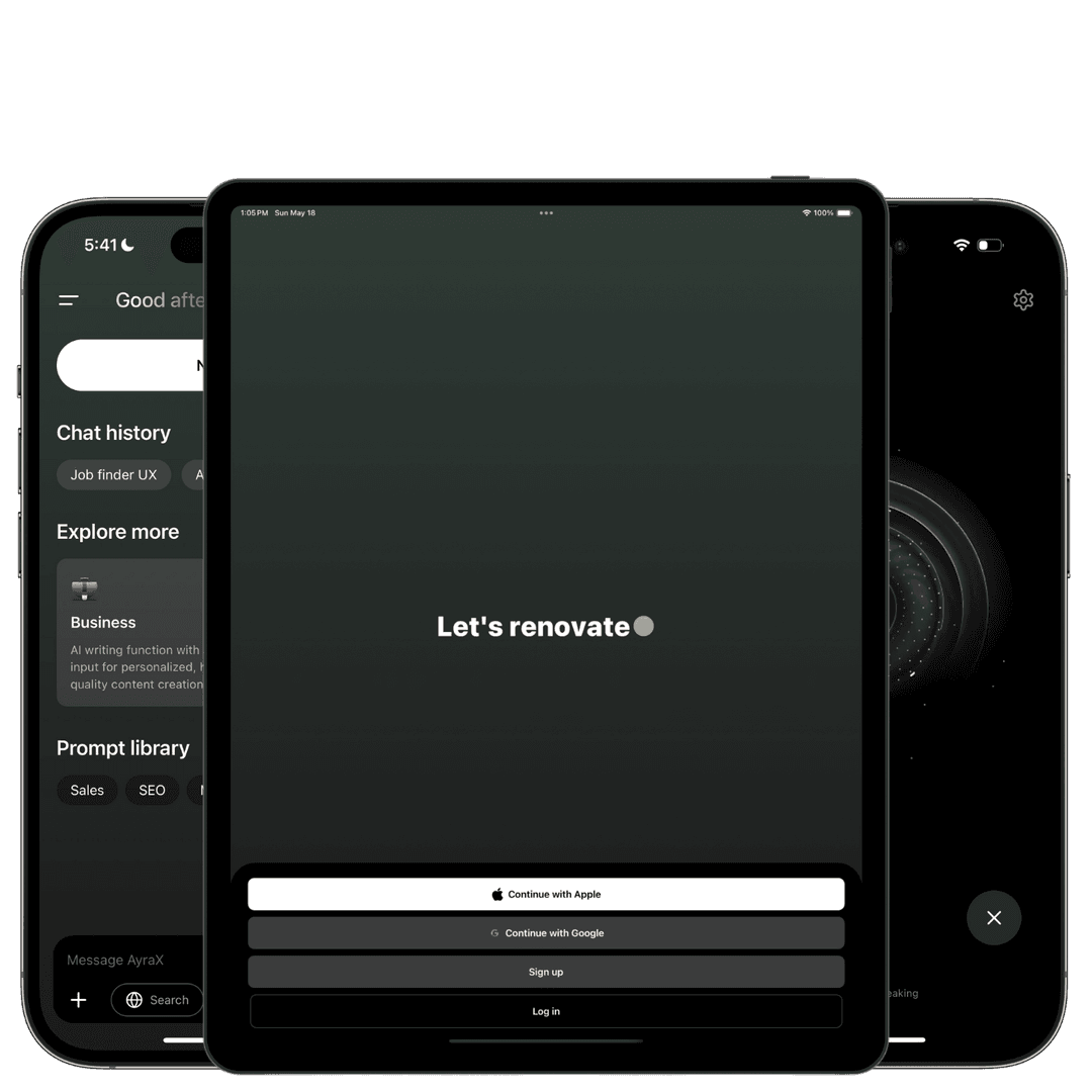 User-friendly interface screenshot 1