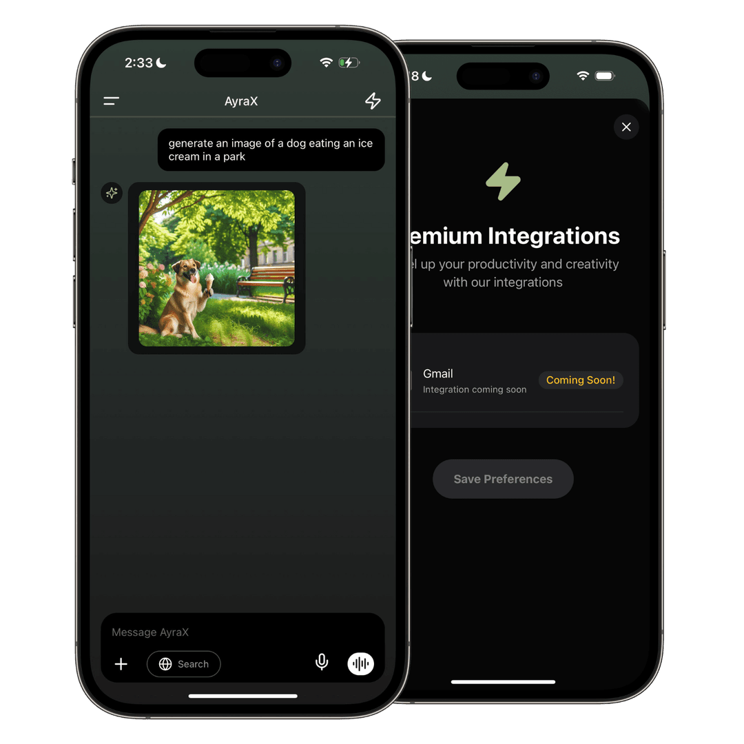 User-friendly interface screenshot 1